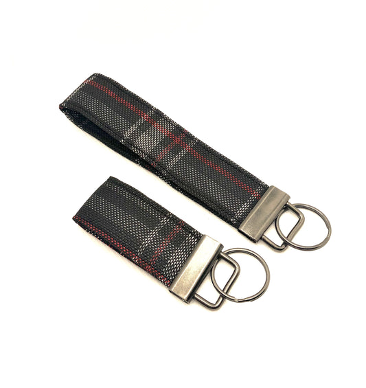 Plaid Keychain