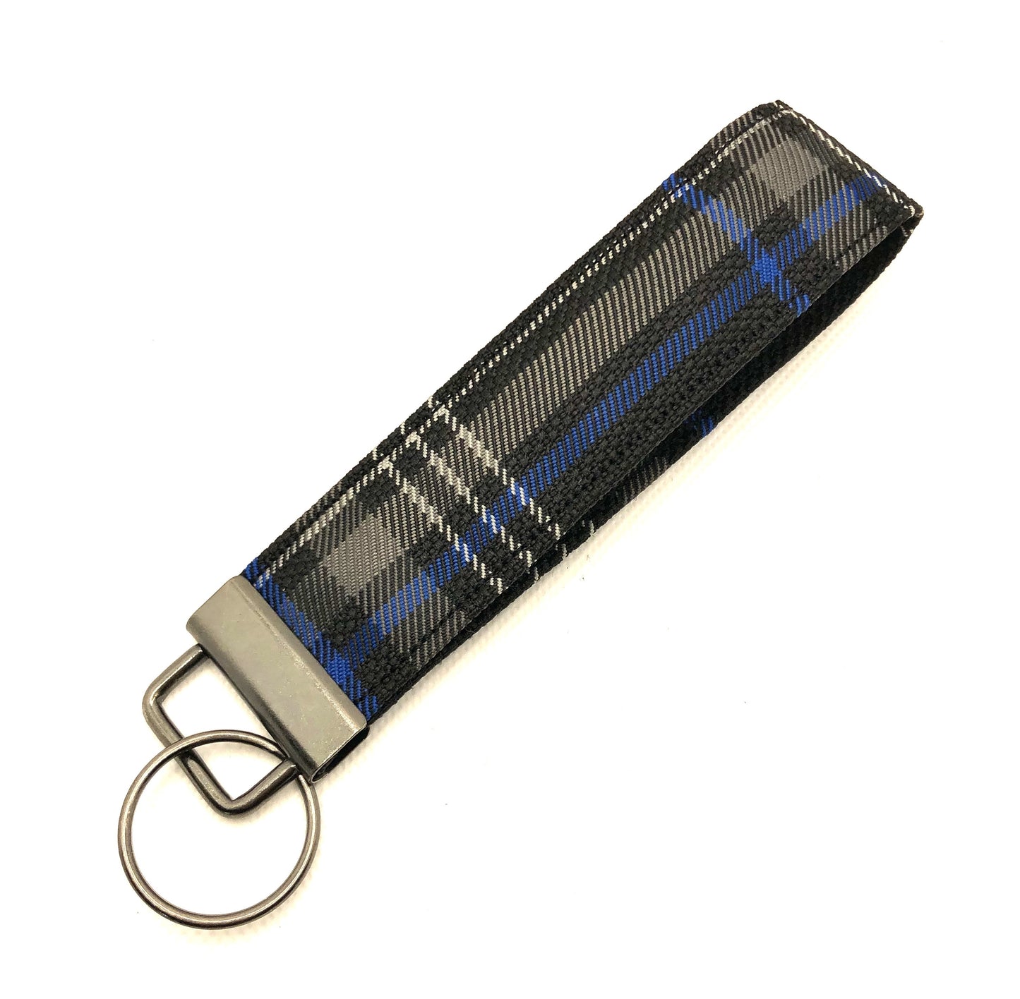 Plaid Keychain