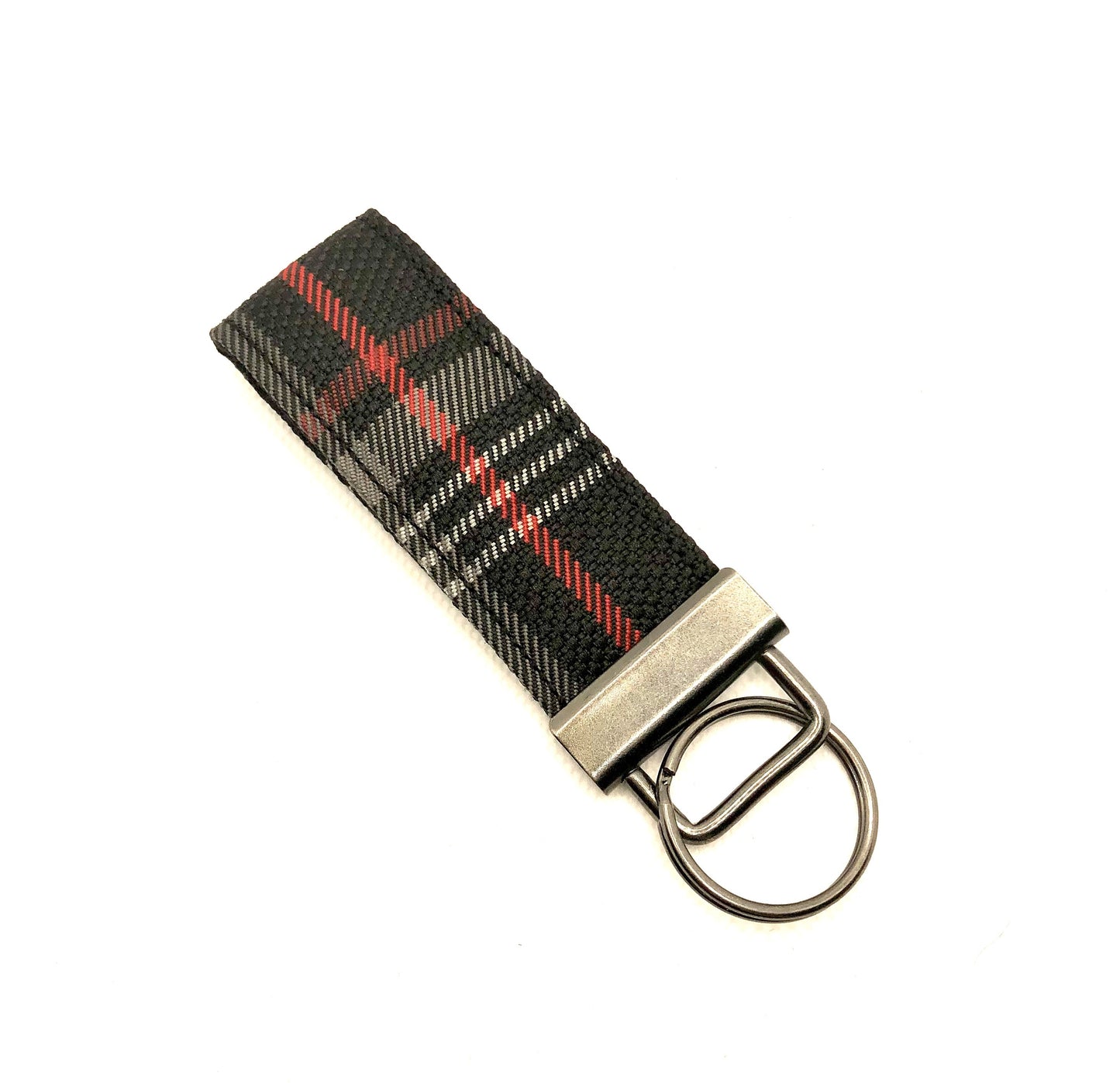 Plaid Keychain