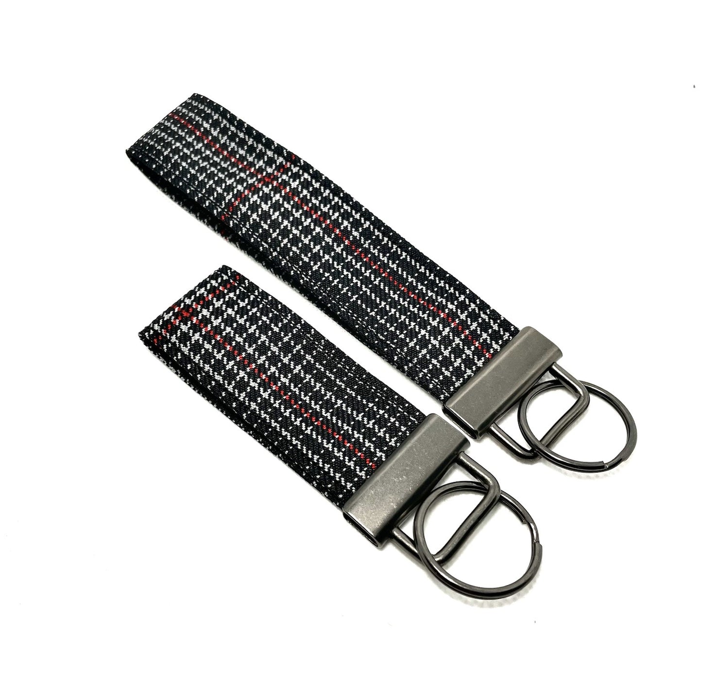 Plaid Keychain