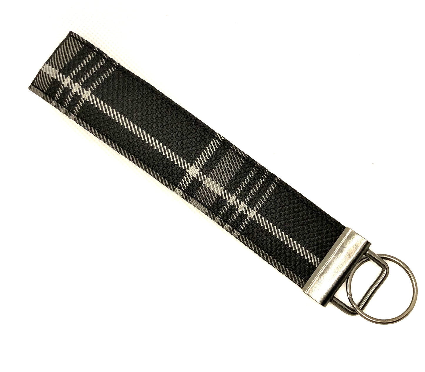 Plaid Keychain